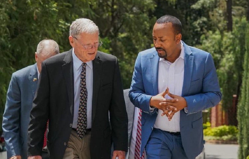 US lawmaker who termed TPLF as ‘terrorist group’ that started Tigray crisis arrives in Addis Ababa