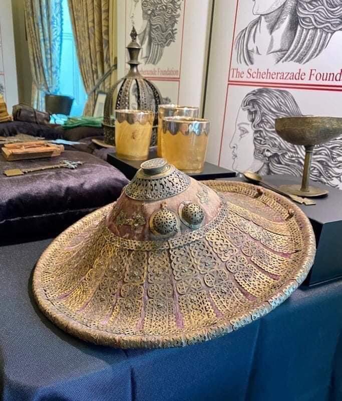 Looted Ethiopian artifacts returned to Embassy by the Scheherazade Foundation.